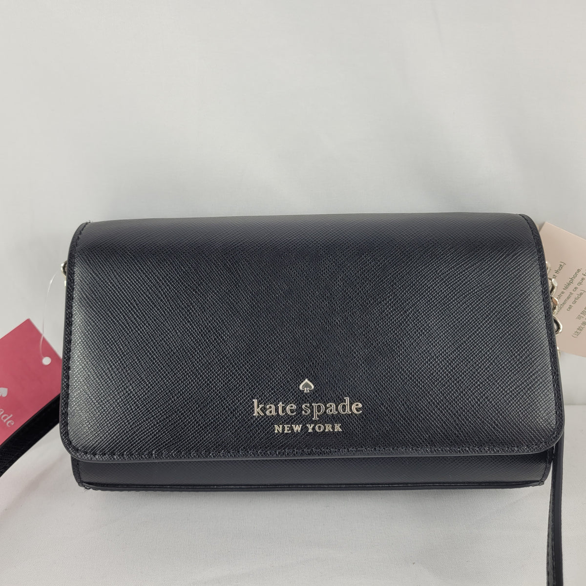 Pre-owned Kate Spade Staci Small Flap Crossbody Saffiano Leather Wlr00632  $239