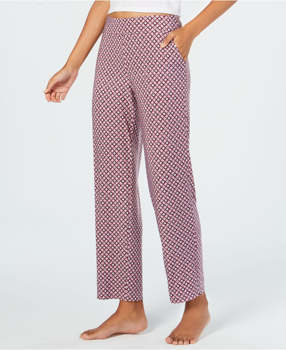 Alfani Super Soft Open-Leg Lounge Pants, Created for Macy's - Macy's