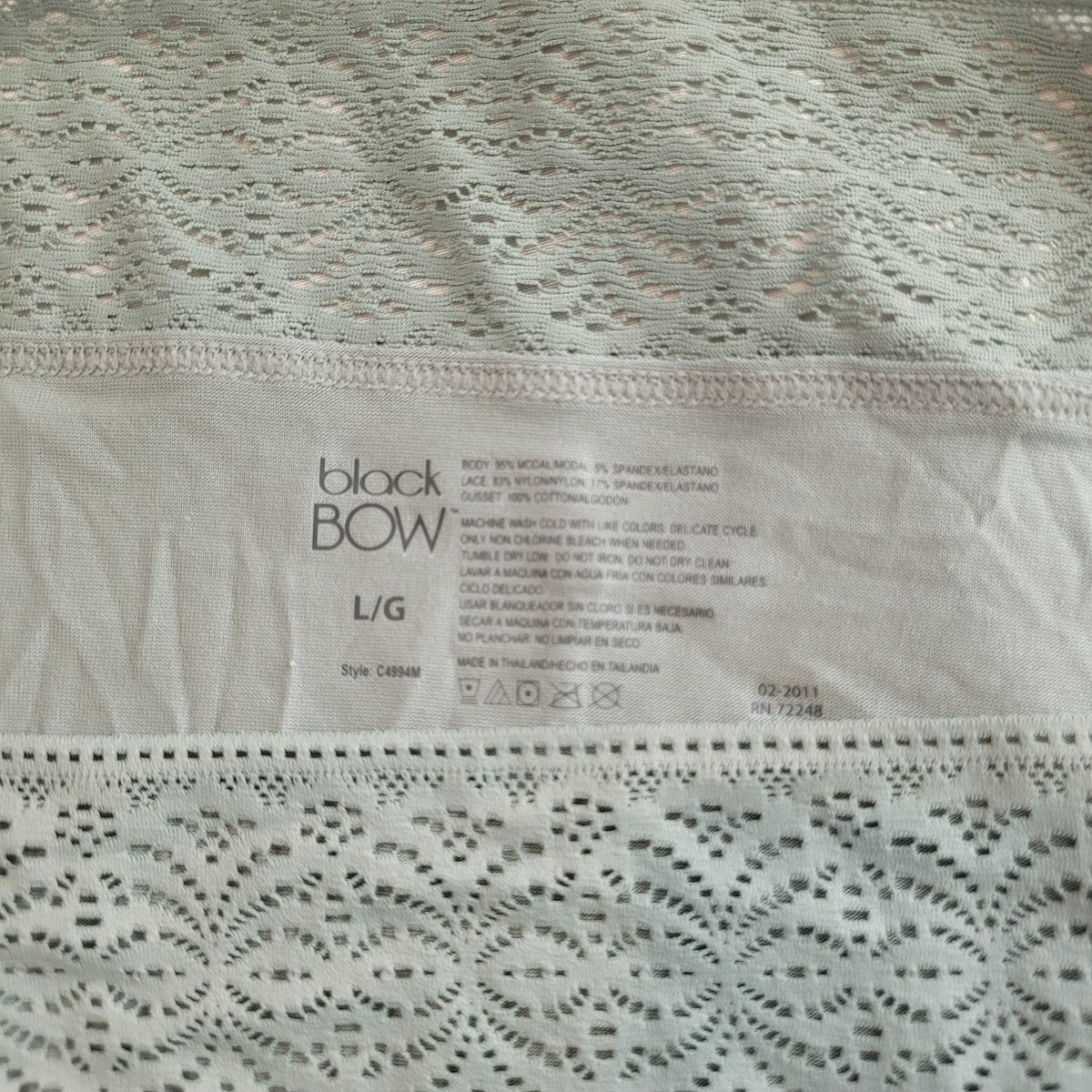 BLACK BOW Women's 5 Pack Modal Stretch Brief underwear - Deblu