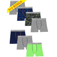 Hanes Boys Cool Comfort Boxer Brief 5+2 Bonus Pack Assorted Sz M (BREEB7)