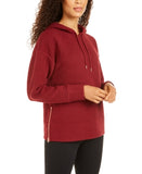 Ideology Zip-Hem Hoodie Cherry Pie S-XXL