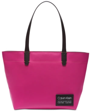 Calvin Klein Celia Small Tote Bright Pink