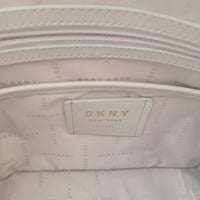 DKNY Elissa Top-Zip Pebble Satchel Iconic Rose Blush/Gold (Other) MSRP$268