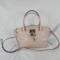 DKNY Elissa Top-Zip Pebble Satchel Iconic Rose Blush/Gold (Other) MSRP$268