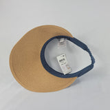 Inc International Concepts Distressed-Denim Visor Tanwhite One Size