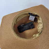 I.N.C. Lace Insert Floppy Black Hat - Natural