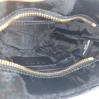 DKNY Kim Chain Bucket Leather Bag - Black/Gold  MSRP$220