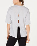 Calvin Klein Performance,  Split-Back T-Shirt Pearl Grey Heather S