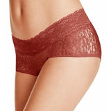 Wacoal Halo Lace Boyshort Underwear 870205 Dark Red L