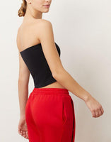 Fila Teodora Logo Bandeau Top Black M