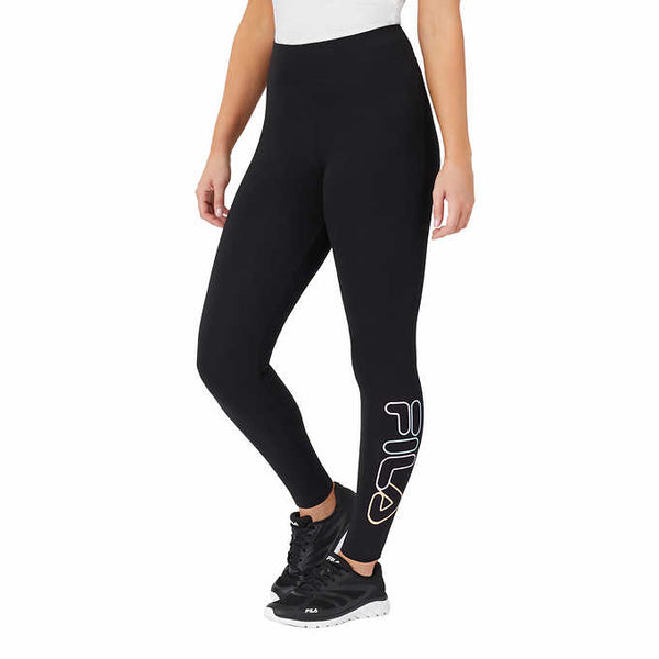 Fila Ladies Cotton Leggings Black S-L