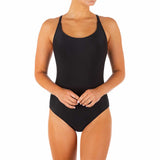 Hurley Ladies Swimsuit 1-Piece Black Large