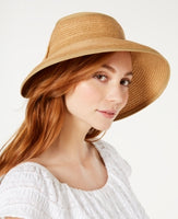 I.N.C. Roll Up Visor With Bow  - Natural  $32.5