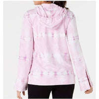 Ideology Printed Bell-Sleeve Hoodie Holly Hock XXL