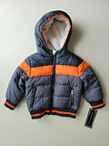 Rothschild Baby Boys Colorblock Bomber Jacket Navy 12 months