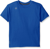 Champion T385 Big Boys' Double Dry Vapor Cotton Athletic Tee 5-Pack