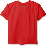 Champion T385 Big Boys' Double Dry Vapor Cotton Athletic Tee 5-Pack