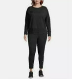 Champion Plus Size Heritage Herringbone Sweater Black 3X