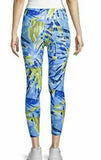 Calvin Klein Printed High-Waist Leggings Drybrush Blue Sky Combo XS