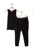 Calvin Klein 2 Piece Lounge Set Tank Top and Pants Pajama Black S-XL