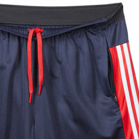 Adidas Aeroready Men Active Shorts With Zipper Pockets Blue S