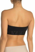 Dkny Strapless Logo Bandeau Bralette Black SMALL