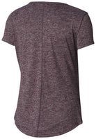 Columbia Willow Beach Wicking Top Wine Berry Spacedye XS