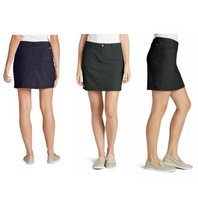 Eddie Bauer  Adventurer 2.0 Skort Black 16  NWOT