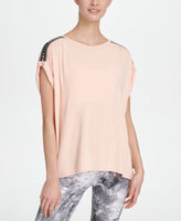 Dkny Sport Relaxed T-Shirt-Pink  S