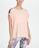Dkny Sport Relaxed T-Shirt-Pink  S