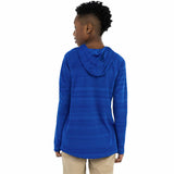 Hurley Youth Hooded Long Sleeve Tee Blue YXL