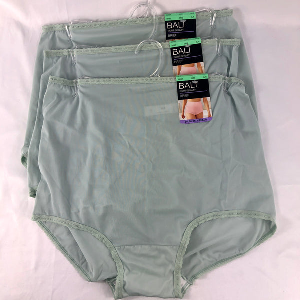 Bali Skimp Skamp 3-Pack Cotton-Blend Brief Panty DFA332