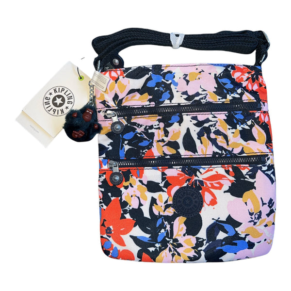 Kipling Keiko Crossbody Shoulder Mini Bag Splashy Posies