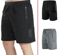 Shamrock Athletics Men Active Shorts With Zipper Pockets