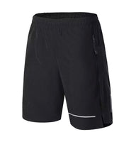 Shamrock Athletics Men Active Woven Shorts With Zipper Pockets