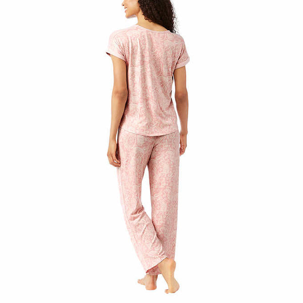 Lucky Brand Ladies' 4-Piece Pajama Set Pink L – Shamrock Apparel