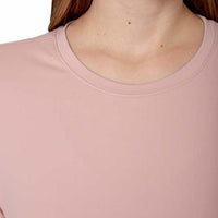 Mondetta Ladies' Fitted Cut Tee Shirts 2-Pack Pink