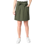 Mondetta High Waisted Woven Stretch Skirt Olive XL