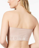 Dkny Strapless Logo Bandeau Bra  Light Pink SMALL