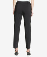 Calvin Klein, Missy Collection, Slim Pant W/Pocket Botton, Color Black, Women Size 10