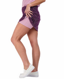 Tranquility Skort Purple Print S